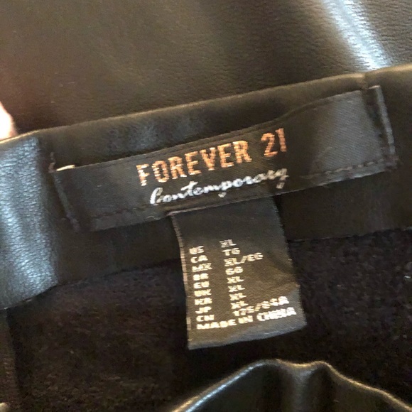 Skirts 2 for $20 leather looking skirt - Picture 2 of 2